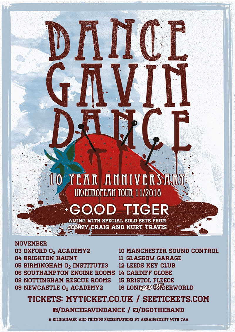 Image result for dance gavin dance 2016