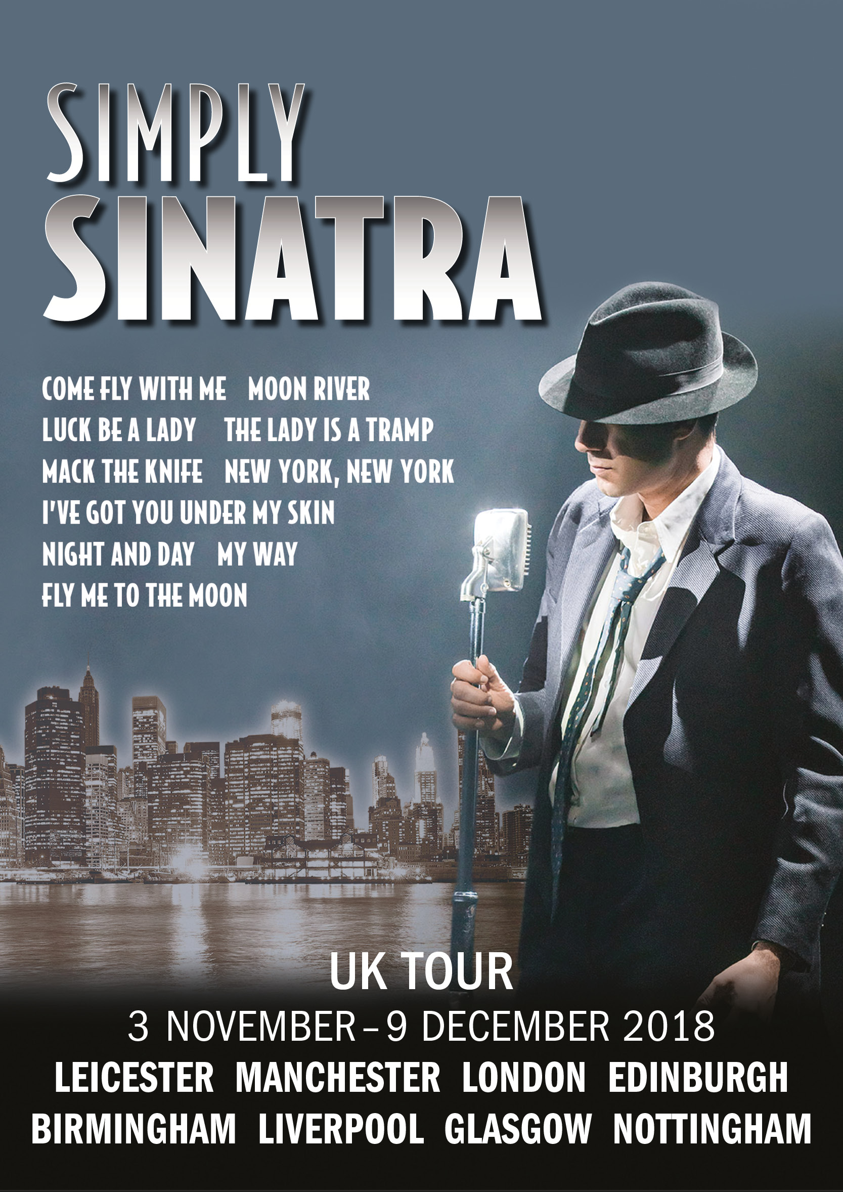 RGL presents Simply Sinatra UK Tour 2018